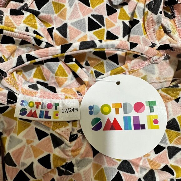 Dot Dot Smile NWT Baby Girl‎ Size 12/24M Ballerina Twirl Dress Attach Brief - Picture 6 of 7